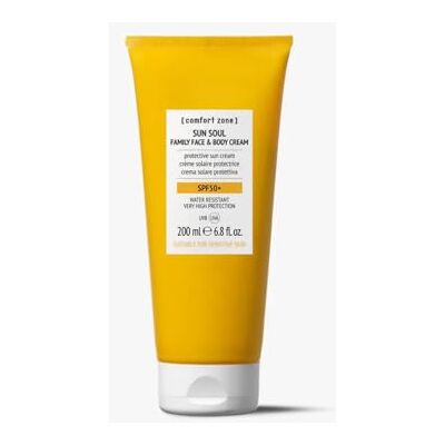Zone Sun Soul Family Face & Body Cream Spf50+ 200ml Zone Sun Soul Family Face & Body Cream Spf50+ 200ml