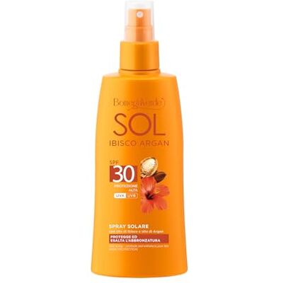 Bottega Verde SOL Ibisco Argan, Spray Solare SPF30, 200ml Bottega Verde SOL Ibisco Argan, Spray Solare SPF30, 200ml