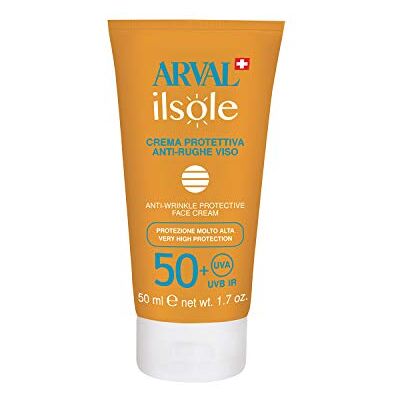 Arval Crema Protettiva Antirughe Viso Spf 50+ 50 ml Arval Crema Protettiva Antirughe Viso Spf 50+ 50 ml