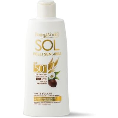 Bottega Verde SOL pelli sensibili, Latte Solare SPF50+, 200ml Bottega Verde SOL pelli sensibili, Latte Solare SPF50+, 200ml