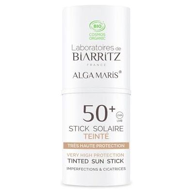 Laboratoires de Biarritz Stick Solare SPF50+ Color Alga Maris 9 ml Laboratoires de Biarritz Stick Solare SPF50+ Color Alga Maris 9 ml