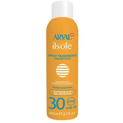 Arval Spray Protettivo Trasparente Spf 30 Bombola 200 ml Arval Spray Protettivo Trasparente Spf 30 Bombola 200 ml