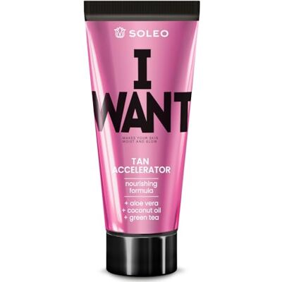 Soleo I Want abbronzante abbronzante abbronzante Acceleratore (150ml) Soleo I Want abbronzante abbronzante abbronzante Acceleratore (150ml)
