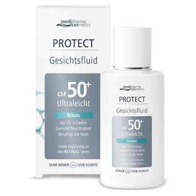 Medipharma Cosmetics Protect Fluido Viso SPF 50+ Medipharma Cosmetics Protect Fluido Viso SPF 50+