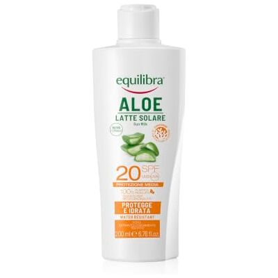 Equilibra - Aloe Latte Solare SPF20 - Crema solare Equilibra - Aloe Latte Solare SPF20 - Crema solare