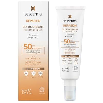 SESDERMA Repaskin Pellicola protettiva Spf50, effetto seta, 50 ml, 50 g SESDERMA Repaskin Pellicola protettiva Spf50, effetto seta, 50 ml, 50 g