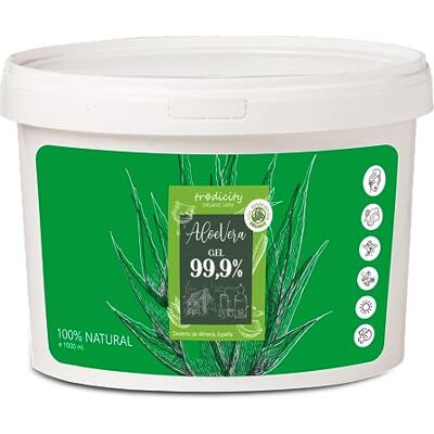 Ninguno Gel di Aloe Vera - 1000ml - Rigenerante & Idratante Ninguno Gel di Aloe Vera - 1000ml - Rigenerante & Idratante