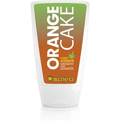 Soleo Orange Cake crema abbronzante crema 100ml bottiglia Soleo Orange Cake crema abbronzante crema 100ml bottiglia