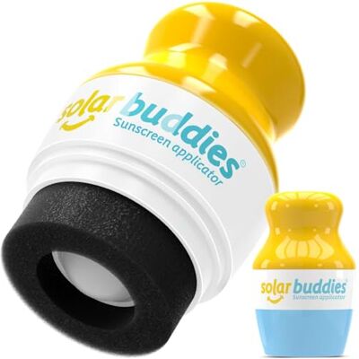 Solar Buddies Applicatore di Crema Solare – Blu – Ricaricabile a Sfera con Spugna per Creme Solari e Lozioni – Per Bambini, Adulti e Famiglie – Capacità 100 ml – Perfetto per Viaggi Solar Buddies Applicatore di Crema Solare – Blu – Ricaricabile a Sfera con Spugna per Creme Solari e Lozioni – Per Bambini, Adulti e Famiglie – Capacità 100 ml – Perfetto per Viaggi