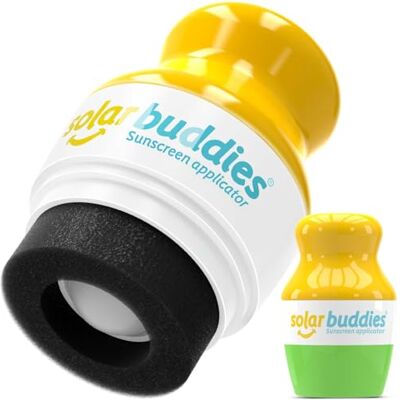 Solar Buddies Applicatore di Crema Solare – Verde – Ricaricabile a Sfera con Spugna per Creme Solari e Lozioni – Per Bambini, Adulti e Famiglie – Capacità 100 ml – Perfetto per Viaggi Solar Buddies Applicatore di Crema Solare – Verde – Ricaricabile a Sfera con Spugna per Creme Solari e Lozioni – Per Bambini, Adulti e Famiglie – Capacità 100 ml – Perfetto per Viaggi