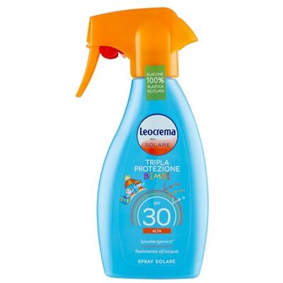 Leocrema Spray Tripla Protezione Resistente All''acqua Spf30 250 Ml' Leocrema Spray Tripla Protezione Resistente All''acqua Spf30 250 Ml'