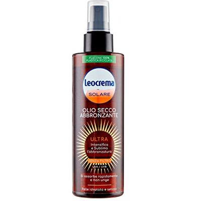 Leocrema Solare Olio Secco Abbronzante Ultra Senza FIltro, 200 ml Leocrema Solare Olio Secco Abbronzante Ultra Senza FIltro, 200 ml