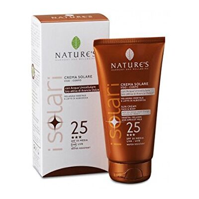 Nature's Crema Solare Viso e Corpo SPF 25 Nature's Crema Solare Viso e Corpo SPF 25