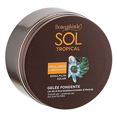 Bottega Verde SOL Tropical, Gelée Corpo Attivatore Abbronzatura 20 ml, No Filtri Solari, con Olio di Noce Brasiliana e Maracujà, Intensifica e Prolunga l’Abbronzatura, per Pelli Già Abbronzate Bottega Verde SOL Tropical, Gelée Corpo Attivatore Abbronzatura 20 ml, No Filtri Solari, con Olio di Noce Brasiliana e Maracujà, Intensifica e Prolunga l’Abbronzatura, per Pelli Già Abbronzate