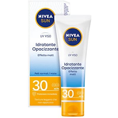 NIVEA Sun UV Viso alta protezione SPF30 Shine Control 50 ml NIVEA Sun UV Viso alta protezione SPF30 Shine Control 50 ml