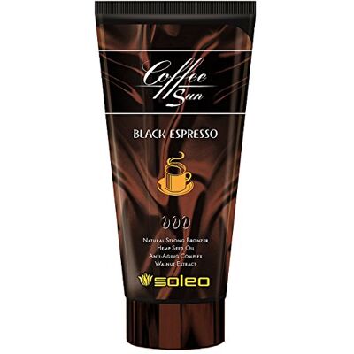 Soleo Sun Black Coffee Espresso Natural STRONG Bronzer, 1er Pack (1 X 150 ML) Soleo Sun Black Coffee Espresso Natural STRONG Bronzer, 1er Pack (1 X 150 ML)
