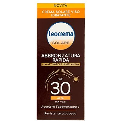 Leocrema Abbronzatura Rapida Crema Viso Idratante Spf30 Tubo 50 ml Leocrema Abbronzatura Rapida Crema Viso Idratante Spf30 Tubo 50 ml