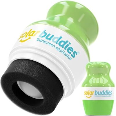 Solar Buddies Applicatore di Crema Solare – Verde Completo – Ricaricabile a Sfera con Spugna per Creme Solari e Lozioni – Per Bambini, Adulti e Famiglie – Capacità 100 ml – Perfetto per Viaggi Solar Buddies Applicatore di Crema Solare – Verde Completo – Ricaricabile a Sfera con Spugna per Creme Solari e Lozioni – Per Bambini, Adulti e Famiglie – Capacità 100 ml – Perfetto per Viaggi
