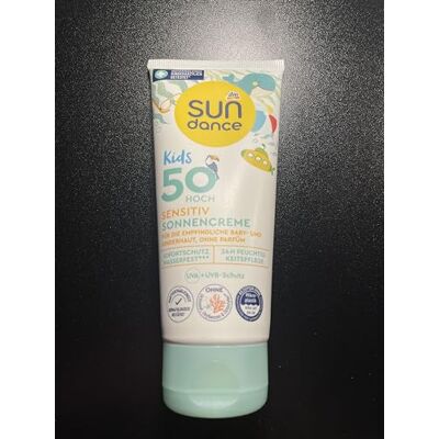 Sundance Crema solare per bambini sensitiv SPF 50, 100 ml Sundance Crema solare per bambini sensitiv SPF 50, 100 ml