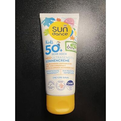 Sundance Crema solare per bambini, MED ultra sensitiv, SPF 50+, 100 ml Sundance Crema solare per bambini, MED ultra sensitiv, SPF 50+, 100 ml