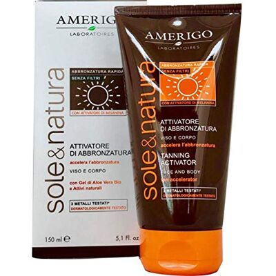 Amerigo ATTIVATORE DI ABBRONZATURA 150 ML Amerigo ATTIVATORE DI ABBRONZATURA 150 ML