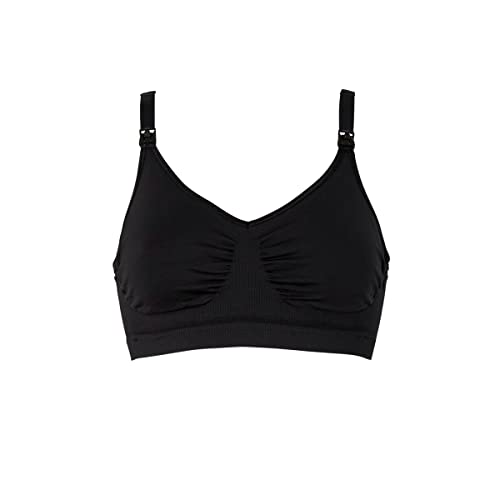 Medela Reggiseno per maternità e allattamento, senza cuciture e senza ferretto, per gravidanza e allattamento, con fascia elastica e tessuto traspirante per un maggiore comfort per tutto il giorno.