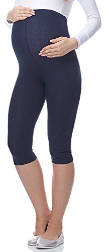 Be Mammy Leggings Premaman 3/4 03(Blu Marino, M)