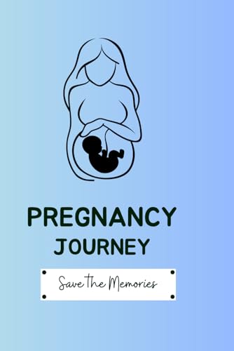 J, Has M Pregnancy Journey Notebook A5 BLUE Companion for Expecting Parents 99 LINED PAGES: Tailored for Expecting Parents