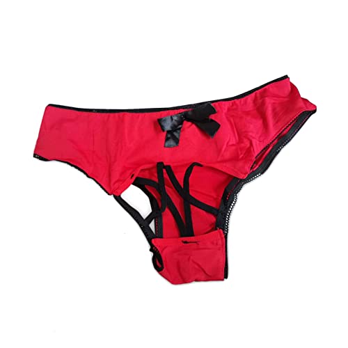 Generic Profumo da donna abbinato sexy decorato con fiocco Ragazza Sexy (Red, S)