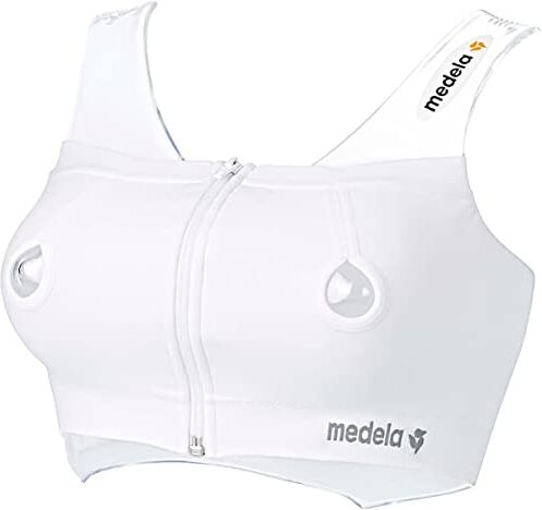 Medela 010.0040 Corpetto per Estrazione del Latte, Bianco, S