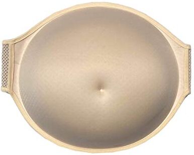 BIMEI Falso pancia donna incinta spugna traspirante falso pancia pad (1-5M, beige)