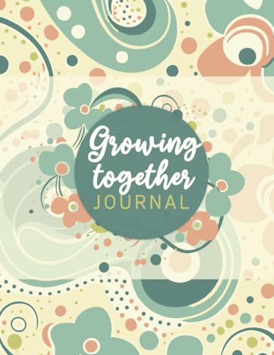 Publisher, Jmili Growing Together journal: Pregnancy memory book for Expecting Moms. 40 weeks with Baby   floral cover   8.5x11 inches