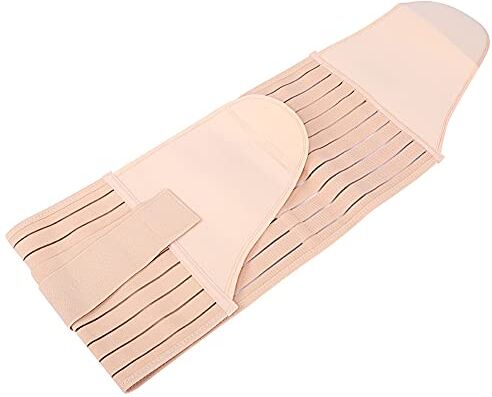 ZJchao Involucro del ventre dopo il parto, donne incinte traspiranti Shapewear Controllo della pancia Addome Cintura di sostegno Fascia per la pancia Perdita di peso Cura del cor(M)