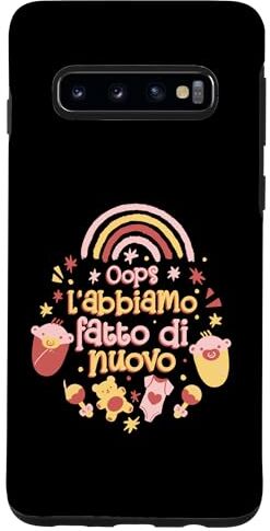 Annuncio Premaman Divertenti Regali Incinta Regalo Custodia per Galaxy S10 Abbigliamento Gravidanza Futura Mama Premaman Bambino