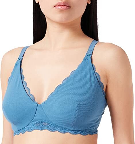 Triumph Natural Spotlight Maternity, Reggiseno, Donna, Liberty Blu, 4A