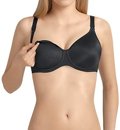 Anita Maternity Still-Bh's, Reggiseno Donna, Nero (Schwarz (schwarz 001)), 3E IT (75E)