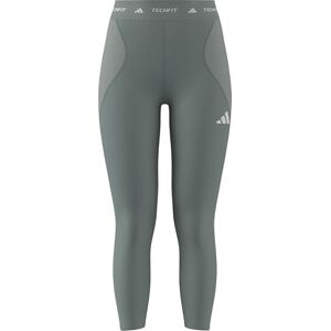 Adidas Femme TECHFIT Workout Color Block 7/8 Leggings, Wonder Sage/wonder silver, XL Adidas Femme TECHFIT Workout Color Block 7/8 Leggings, Wonder Sage/wonder silver, XL