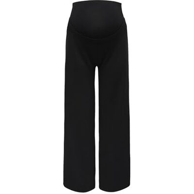 Only Olmfever Pantaloni Larghi Jrs Noos, Nero, S Only Olmfever Pantaloni Larghi Jrs Noos, Nero, S