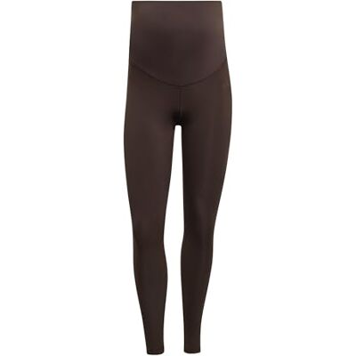 Adidas Donna Optime Essentials Workout Full Length Leggings Maternity Tights, Aurora Coffee, XL Adidas Donna Optime Essentials Workout Full Length Leggings Maternity Tights, Aurora Coffee, XL
