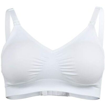 Medela Comfy, Reggiseno Gravidanza e Allattamento, con Fascia Super Elastica, Tessuto Leggero e Traspirante, Si Adatta al Seno, Crea Una Silhouette Gradevole, Taglia L, Bianco, M Donna Medela Comfy, Reggiseno Gravidanza e Allattamento, con Fascia Super Elastica, Tessuto Leggero e Traspirante, Si Adatta al Seno, Crea Una Silhouette Gradevole, Taglia L, Bianco, M Donna
