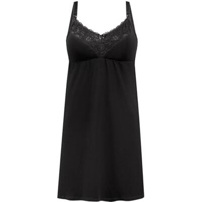 Teyli Mamma Maglietta da Notte, Nero, M Donna Teyli Mamma Maglietta da Notte, Nero, M Donna