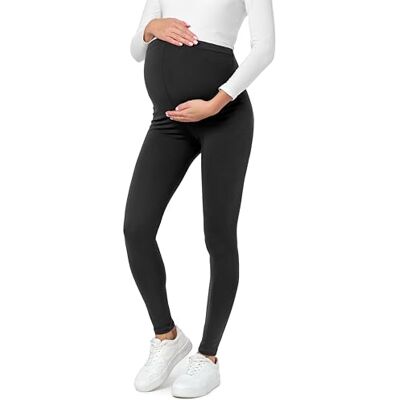 Be Mammy Leggings Premaman Lunghi (Grafite, L) Be Mammy Leggings Premaman Lunghi (Grafite, L)