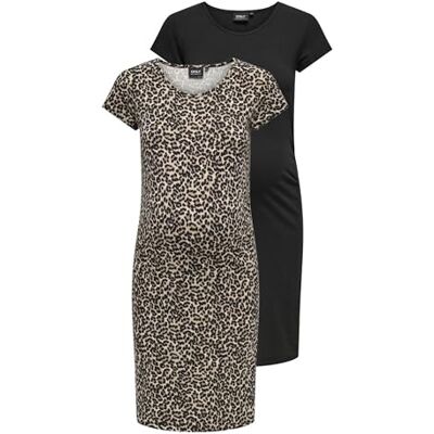 Only Olmlovely Life S/S Dress 2 Pezzi Noos, Nero, S Only Olmlovely Life S/S Dress 2 Pezzi Noos, Nero, S