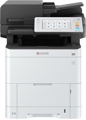 Kyocera Ecosys MA3500cifx Stampante laser a colori multifunzione, duplex, 35 ppm, stampante scanner copiatrice, fax, stampante laser multifunzione, pannello touchscreen, Gigabit LAN, stampa mobile