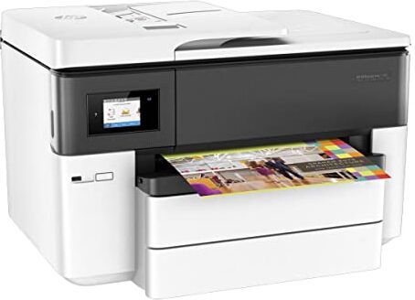 HP OfficeJet Pro Stampante All-in-One per grandi formati 7740, Colore, Stampante per Piccoli uffici, Stampa, copia, scansione, fax, ADF da 35 fogli; scansione verso e-mail