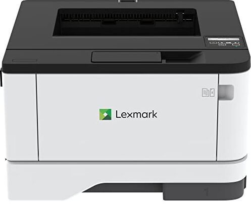 Lexmark B3442DW Monolaser (WLAN, connessione di rete, fino a 40 ppm, stampa fronte/retro, colore: bianco, grigio, normale