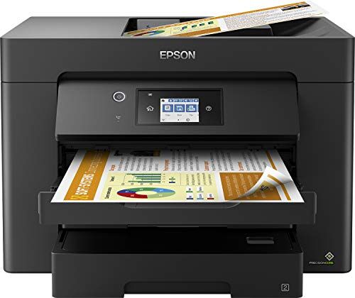 Epson WorkForce WF-7835DTW multifunzione 4 in 1 professionale: Stampante fronte/retro/Scanner/copiatore/fax, alimentatore di documenti, A3, a getto d'inchiostro a colori, Wi-Fi Direct, Ethernet