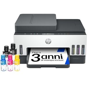 HP Smart Tank 7307 941P5A, Stampante multifunzione a colori con Serbatoi d’Inchiostro, Stampa Fronte/Retro Automatico, Scansione, ADF, 15 ppm, Casa e Piccolo Ufficio, Fino a 3 anni di stampa inclusi HP Smart Tank 7307 941P5A, Stampante multifunzione a colori con Serbatoi d’Inchiostro, Stampa Fronte/Retro Automatico, Scansione, ADF, 15 ppm, Casa e Piccolo Ufficio, Fino a 3 anni di stampa inclusi