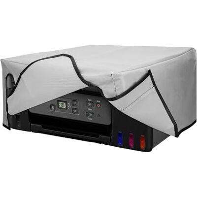 kwmobile Copertina Antipolvere Compatibile con Canon PIXMA G2570 Copri Stampante Copertura Protettiva Fodera in grigio chiaro kwmobile Copertina Antipolvere Compatibile con Canon PIXMA G2570 Copri Stampante Copertura Protettiva Fodera in grigio chiaro