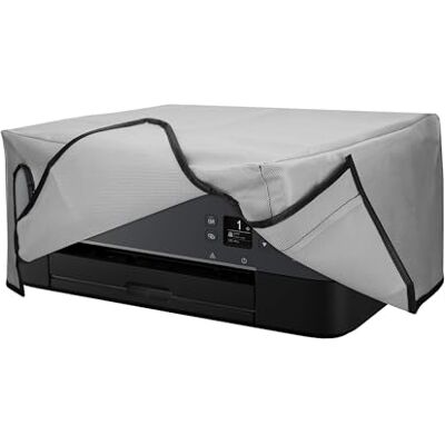 kwmobile Copertina Antipolvere Compatibile con Canon Pixma TS5350 / TS5351 / TS5352 Copri Stampante Copertura Protettiva Fodera in grigio chiaro kwmobile Copertina Antipolvere Compatibile con Canon Pixma TS5350 / TS5351 / TS5352 Copri Stampante Copertura Protettiva Fodera in grigio chiaro